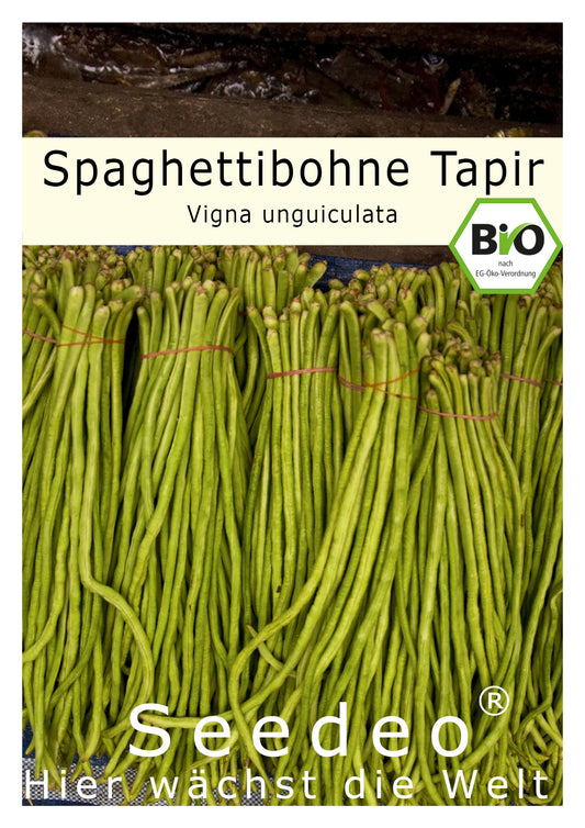 Seedeo® Spaghettibohne Tapir (Vigna unguiculata) ca. 20 Samen BIO