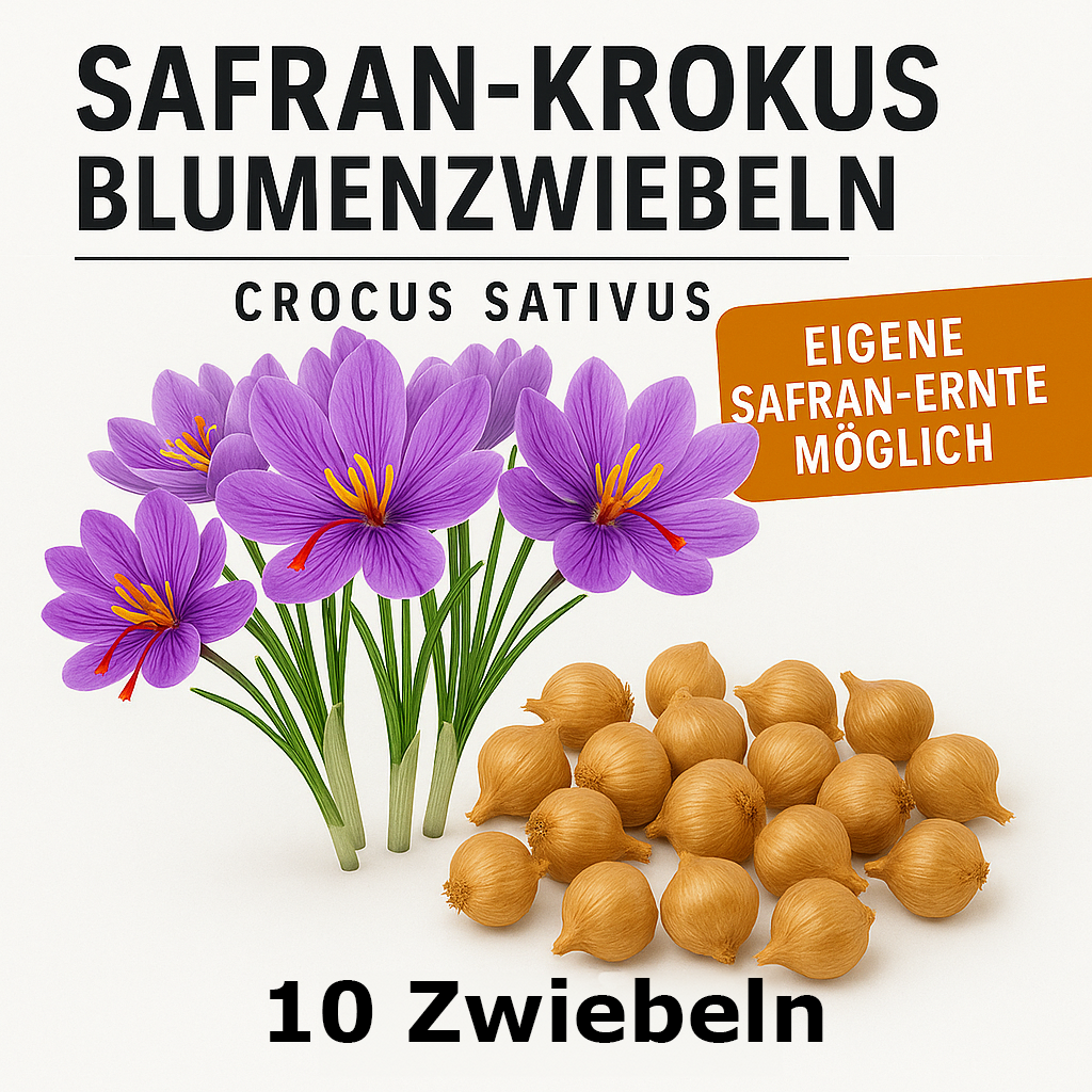 Seedeo® Safran (Crocus sativus) 10 Zwiebeln