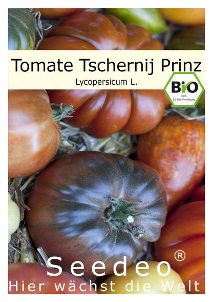 Seedeo® Tomate Tschernij Prinz  (Lycopersicum L.)  25 Samen BIO